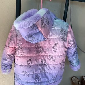 Cute jacket for girl size 2t Disney Frozen reversible